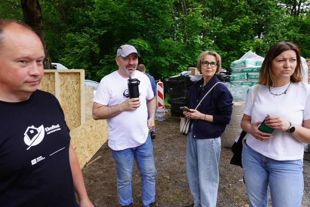 Instruktaż przed rozpoczęciem budowy ściany z materiałów naturalnych